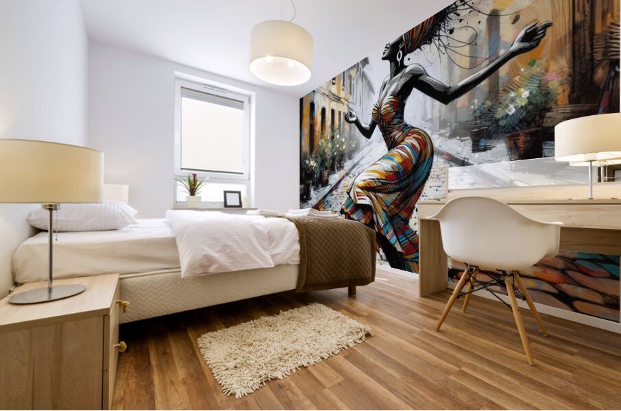 Graceful Harmony Mural print