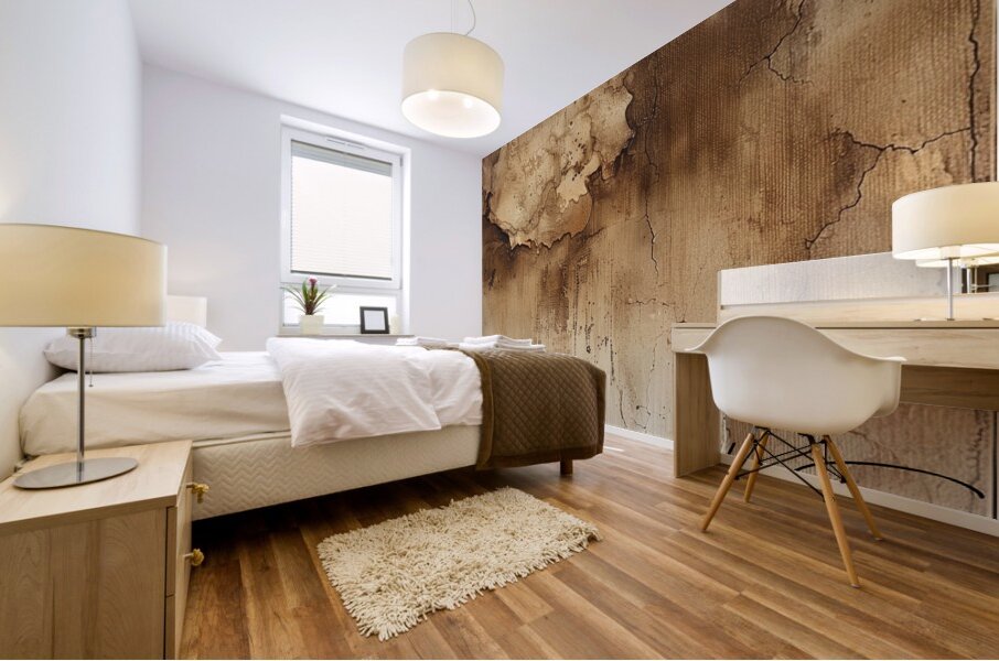 Fragmented Serenity Mural print