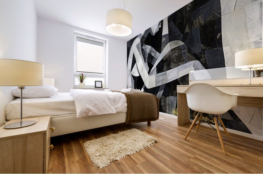 Silent Solitude Mural print