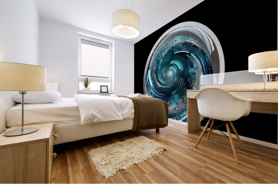 Aquarius Mural print