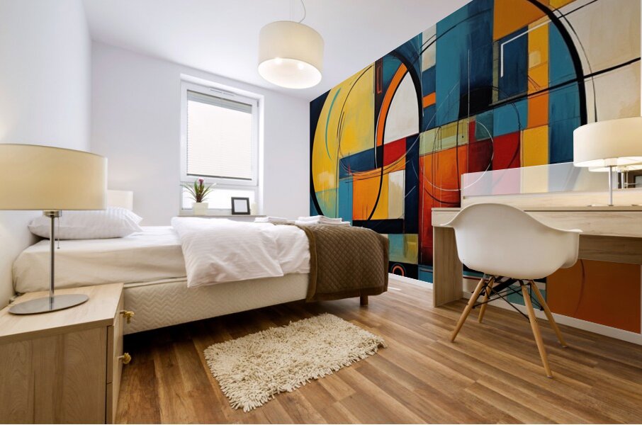 Cycles of Creation Mural print