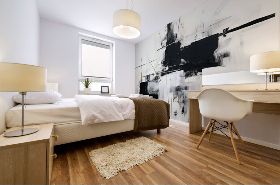 Silent Resonance Mural print