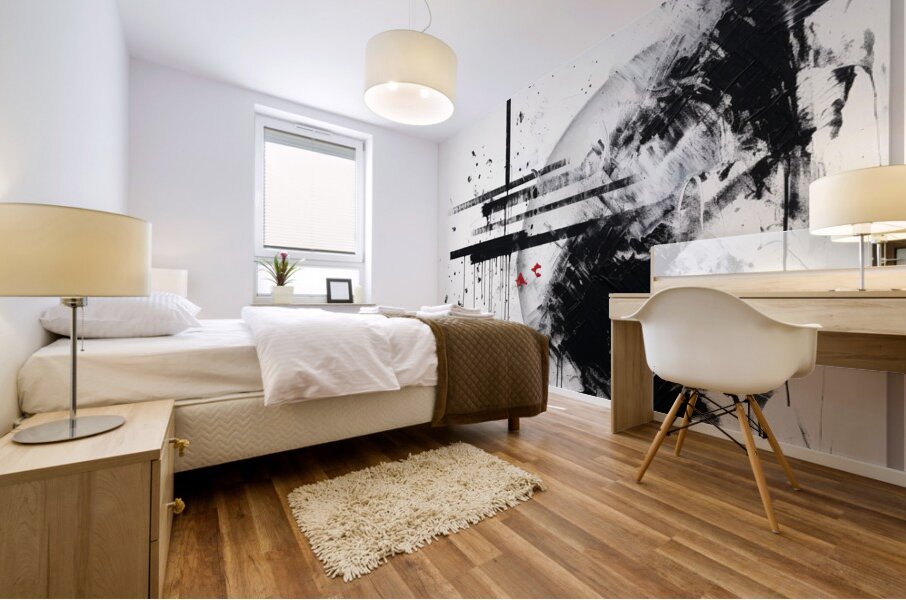 Radial Resonance Mural print