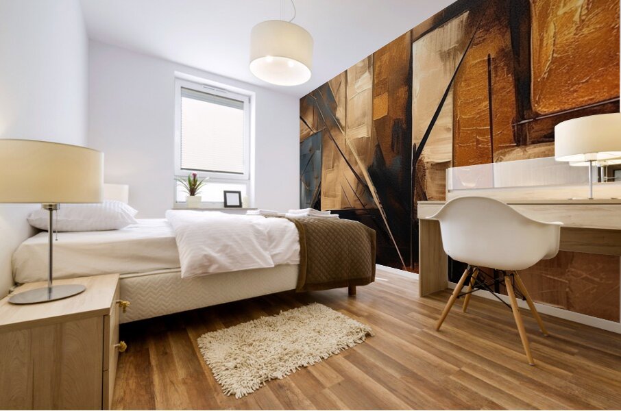 Structural Symphony Mural print