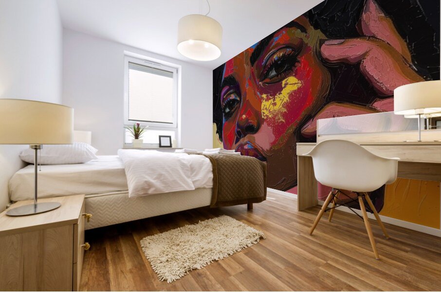 Vibrant Introspection Mural print