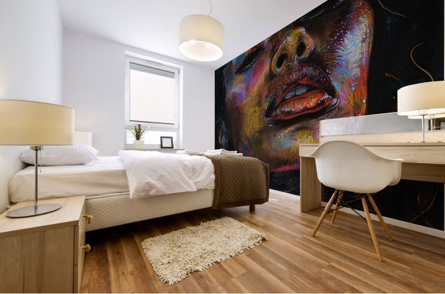 Ethereal Awakening Mural print