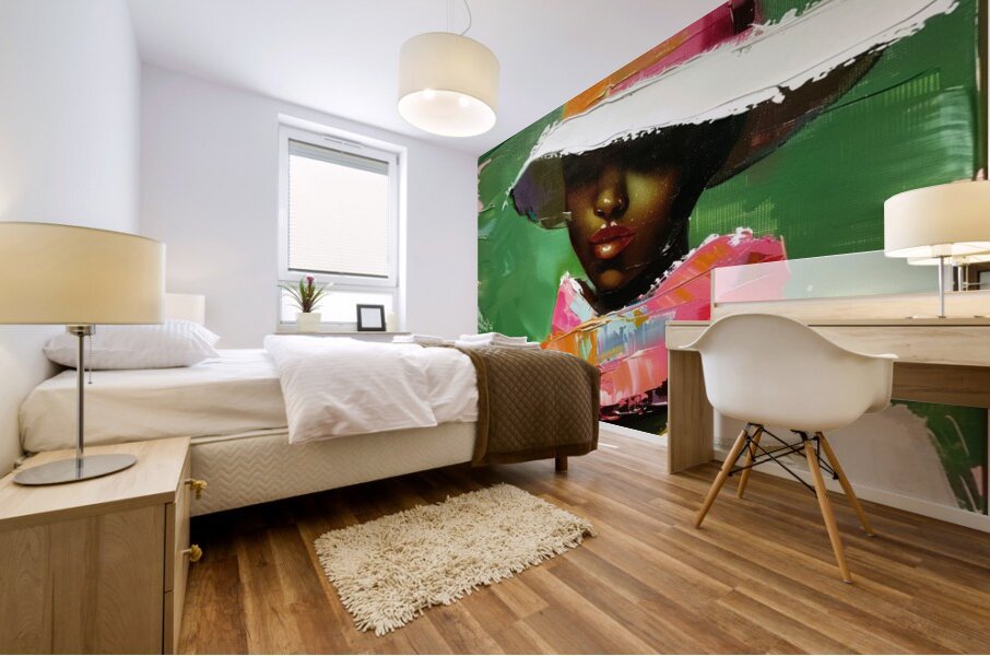 Elegance in the Shade Mural print