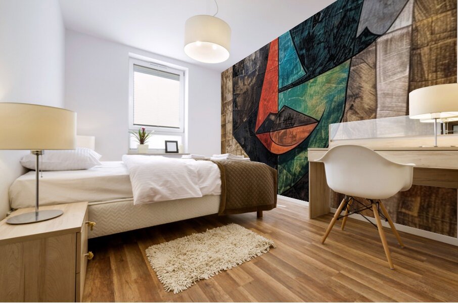 Mosaic of Reflection Mural print