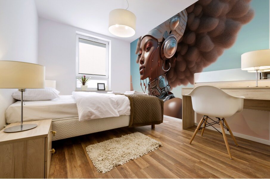 Desert Vanguard Mural print