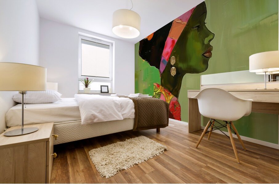 Ethereal Serenity Mural print