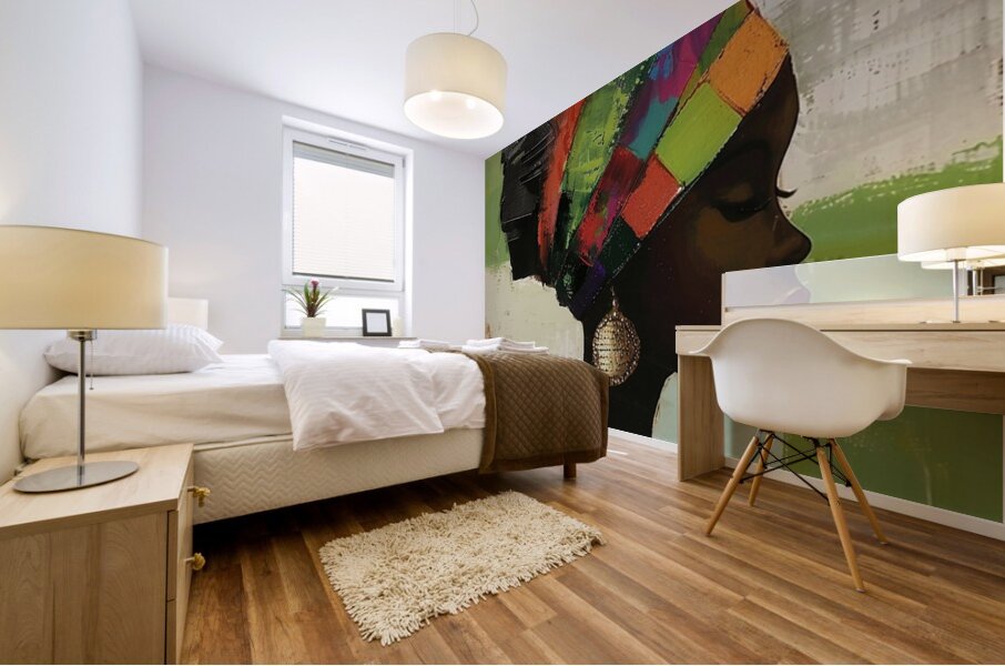 Radiant Elegance Mural print