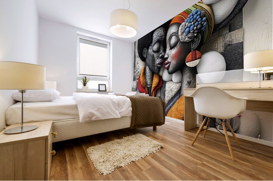 Ancestral Harmony Mural print