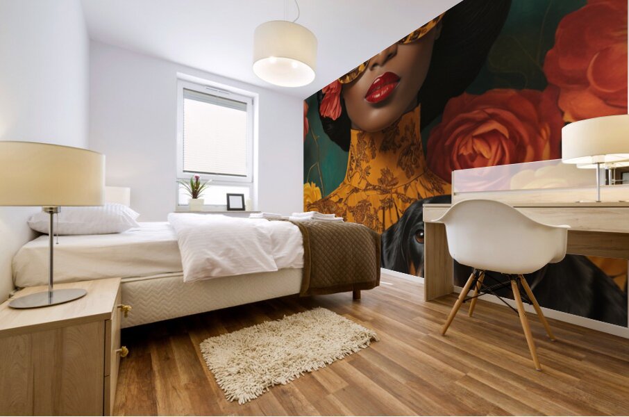 Flora Royale Mural print