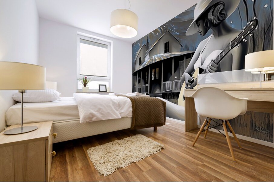 Serenade in Starlight Mural print