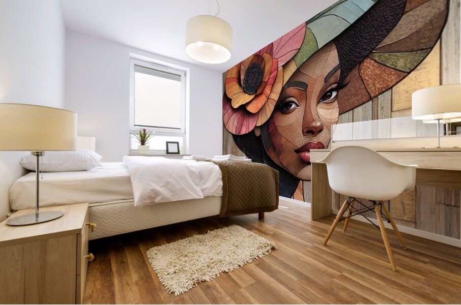 Petals of Sovereignty Mural print