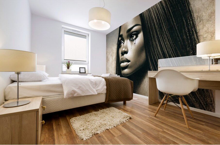 Read. Left. Unspoken Mural print