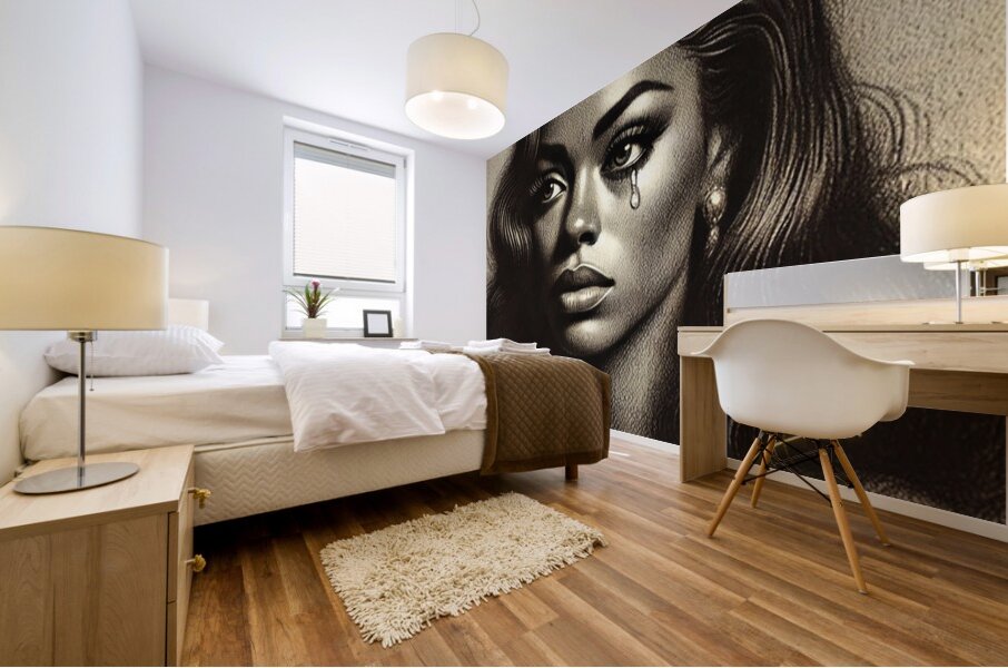 Echoes of Elegance Mural print