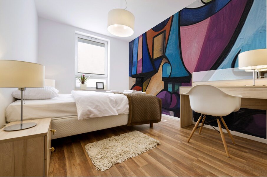 Fragments of Us Mural print