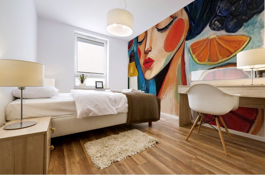 Lemonade Dreams Mural print