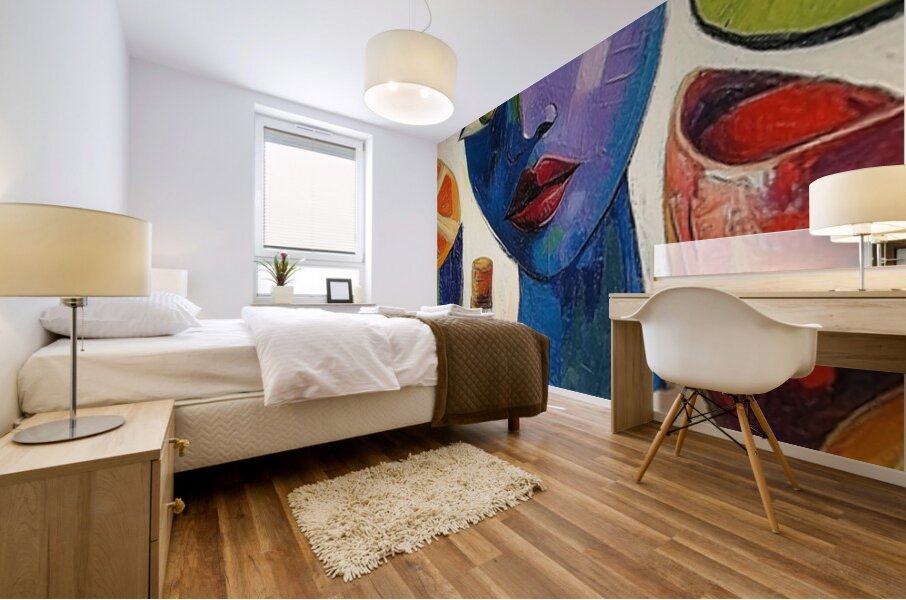 Bittersweet Beauty Mural print