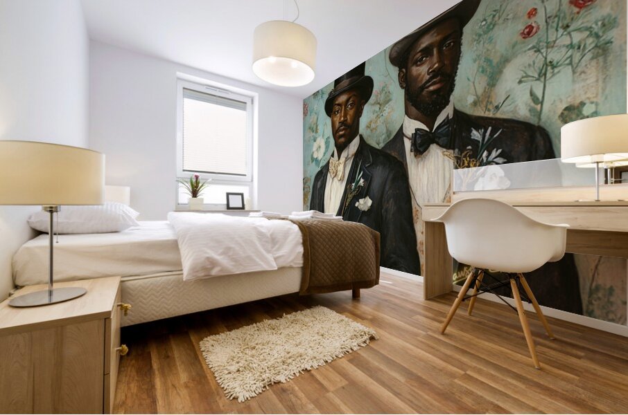 Southern Silk and Sovereignty Mural print