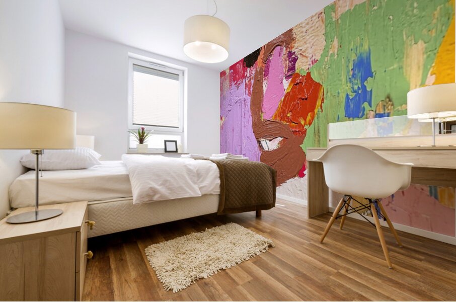 Fragments of Her Voice Mural print