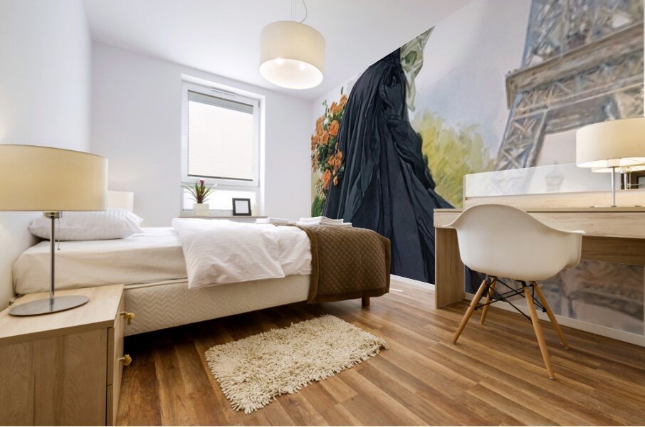 The Garden Whisper Mural print