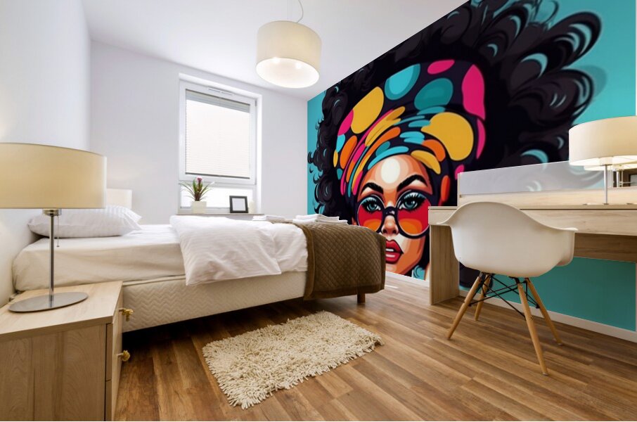 Bold Radiance Mural print