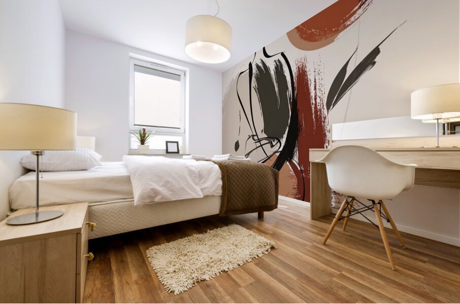 Solar Poise Mural print