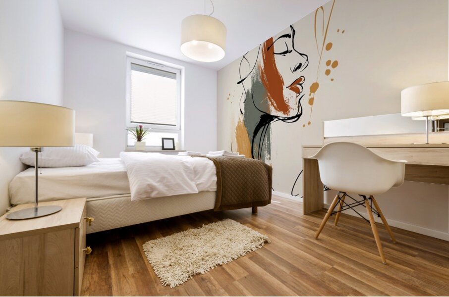 Quiet Flame Mural print