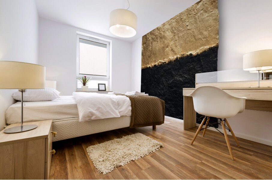 Gilded Divide Mural print