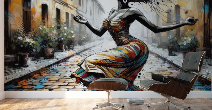 Graceful Harmony Wall Murals
