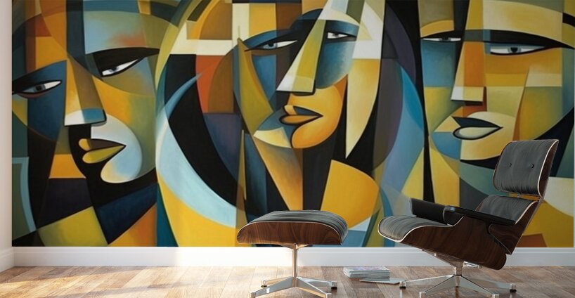 Veil of Reflections Wall Murals