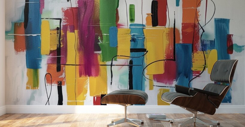 Urban Symphony Wall Murals