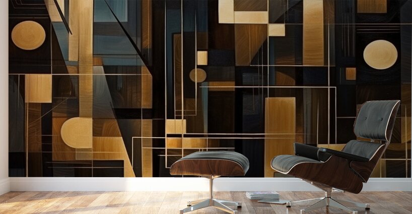 Metropolis at Dawn Wall Murals