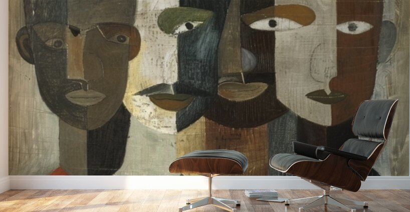 Faces of Unity Wall Murals