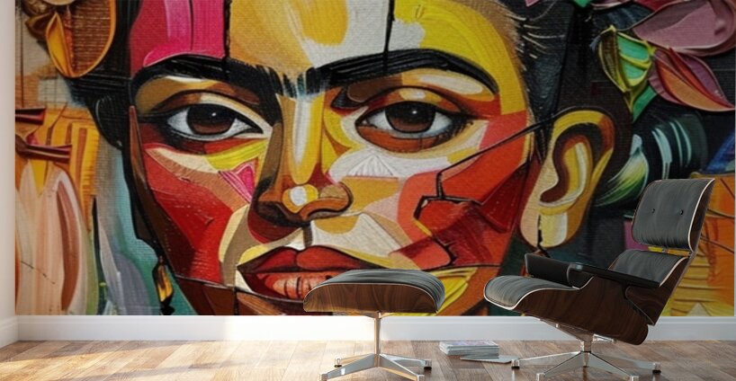 Petals of Pain and Passion Wall Murals