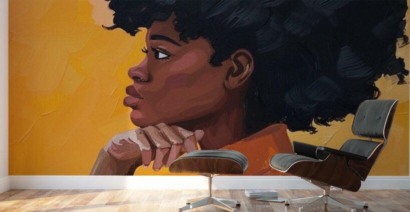 Bold Contemplation Wall Murals