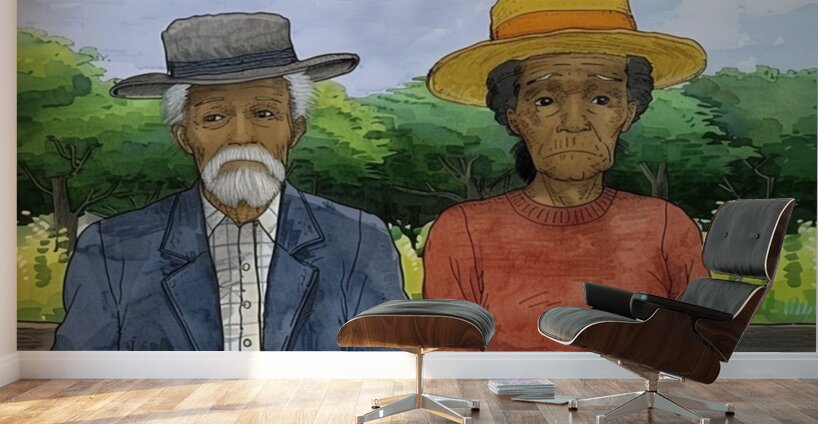 Fields of Reflection Wall Murals