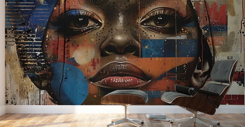 Libertys Gaze Wall Murals