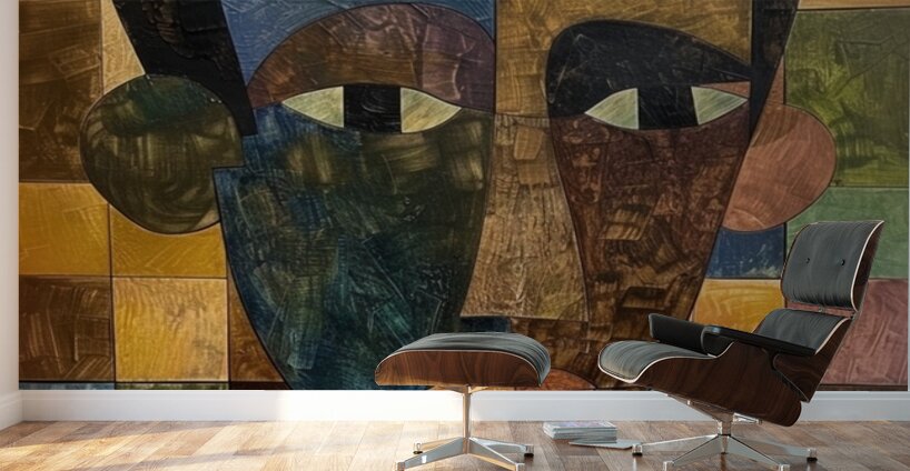 Patchwork of Emotions Wall Murals