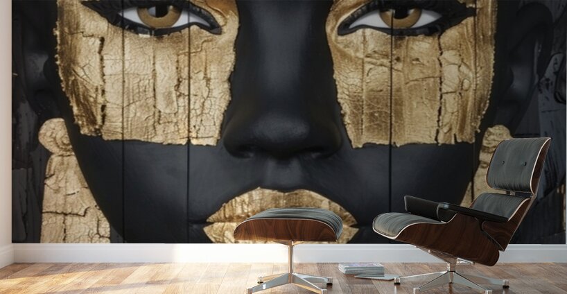 Golden Empress Wall Murals