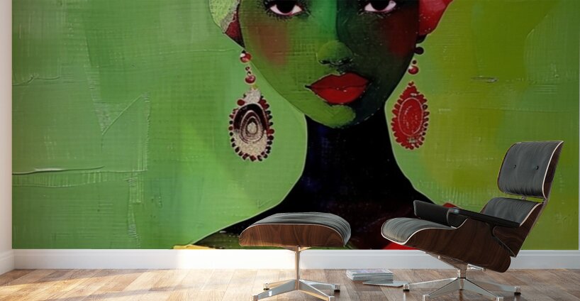 Emerald Grace Wall Murals