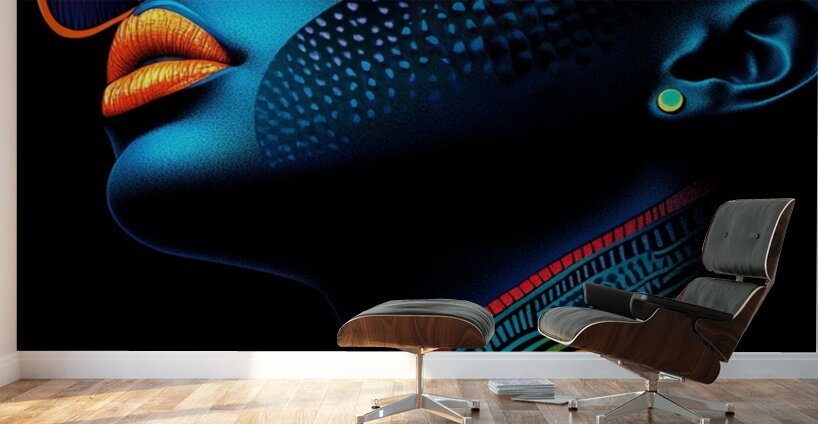 Neon Reverie Wall Murals