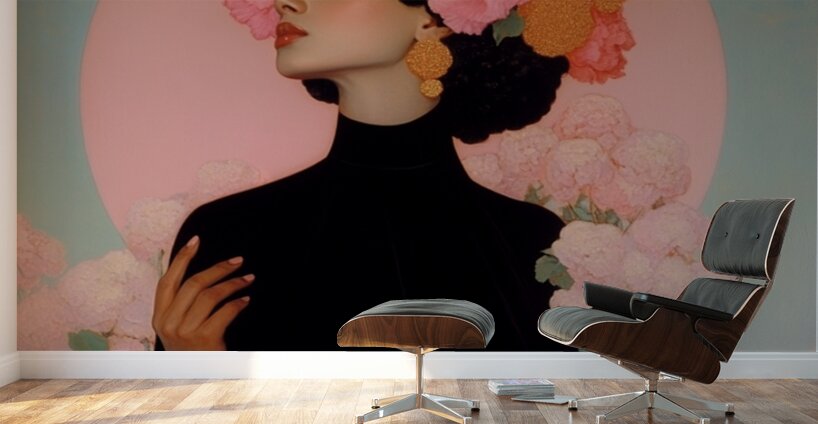 Ethereal Bloom Wall Murals