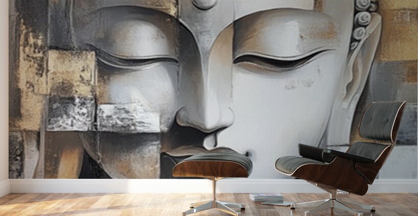 Awakened: Buddha in Fragments Wall Murals
