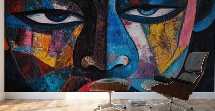 Split Frequencies Wall Murals