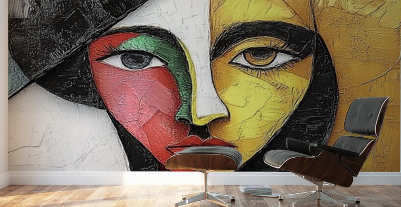 Unmasked Continuum Wall Murals