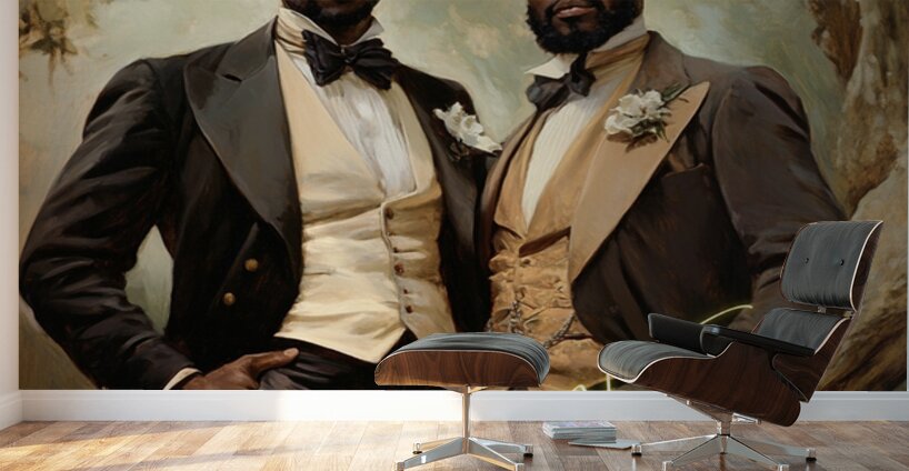 Champagne & Cotton Wall Murals