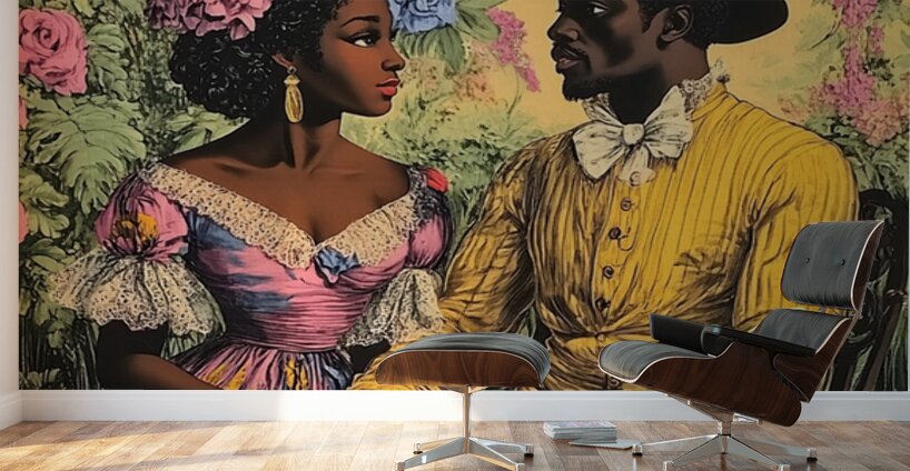 Their Garden Was a Kingdom Wall Murals